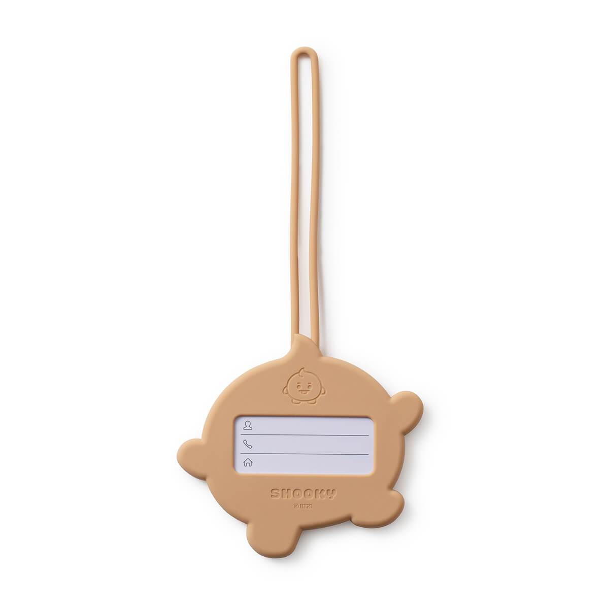 BT21 SHOOKY Baby Silicone Name Tag HALLYUMODE