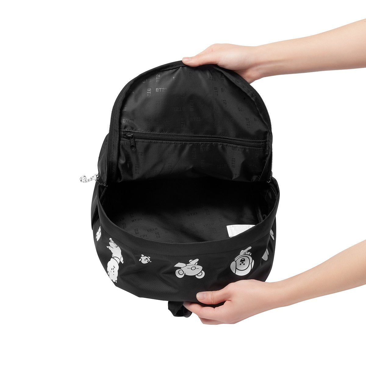 Bt21 black backpack hotsell