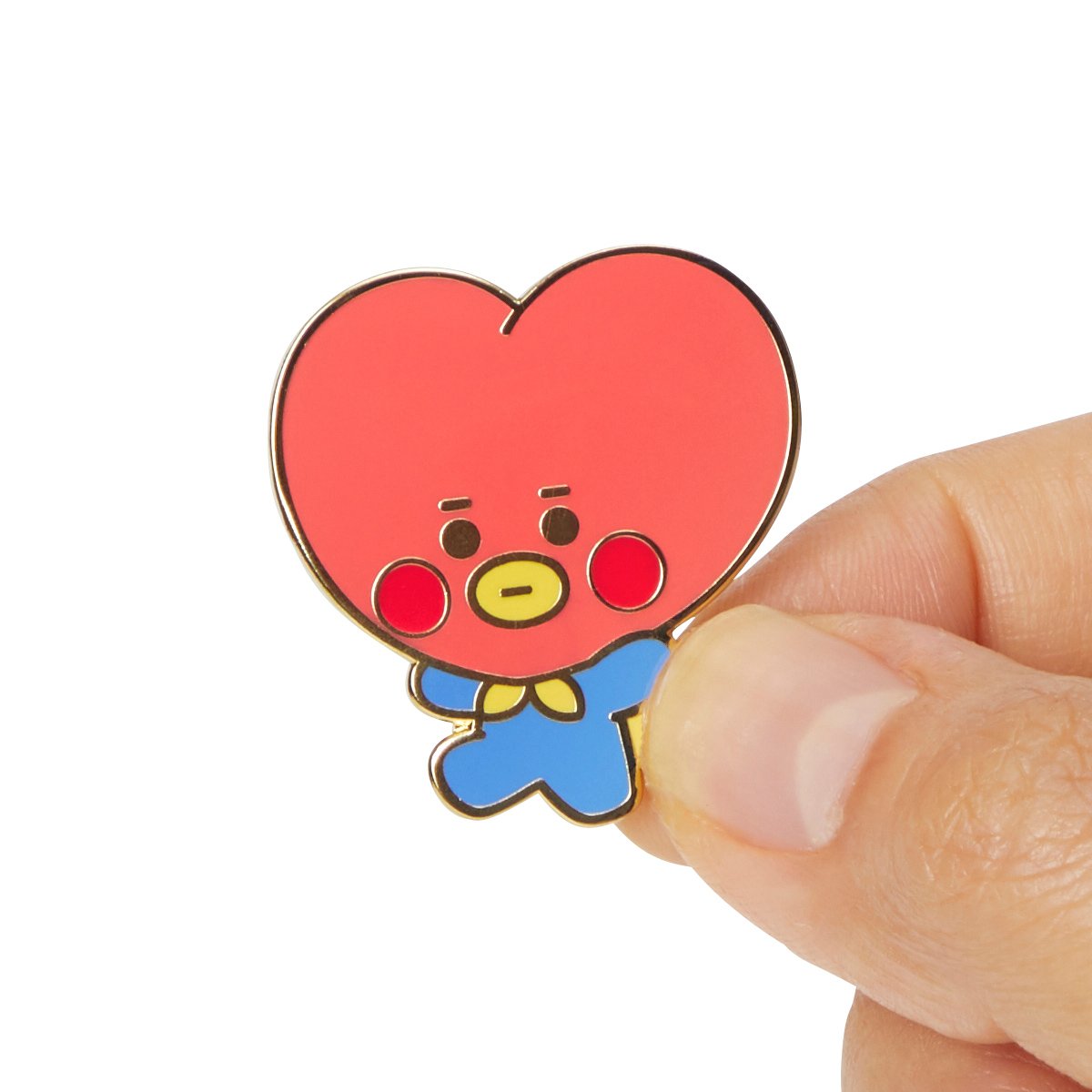 BT21 TATA Baby Metal Badge – HALLYUMODE