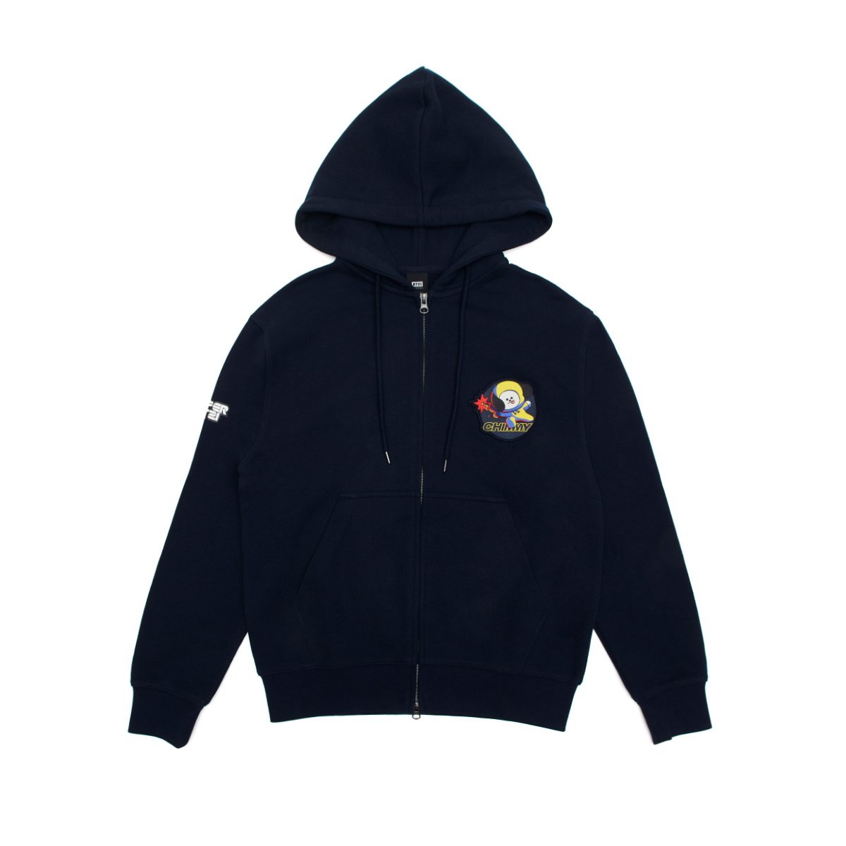 Bt21 zip up hoodie clearance