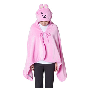 BT21 COOKY Hooded Blanket