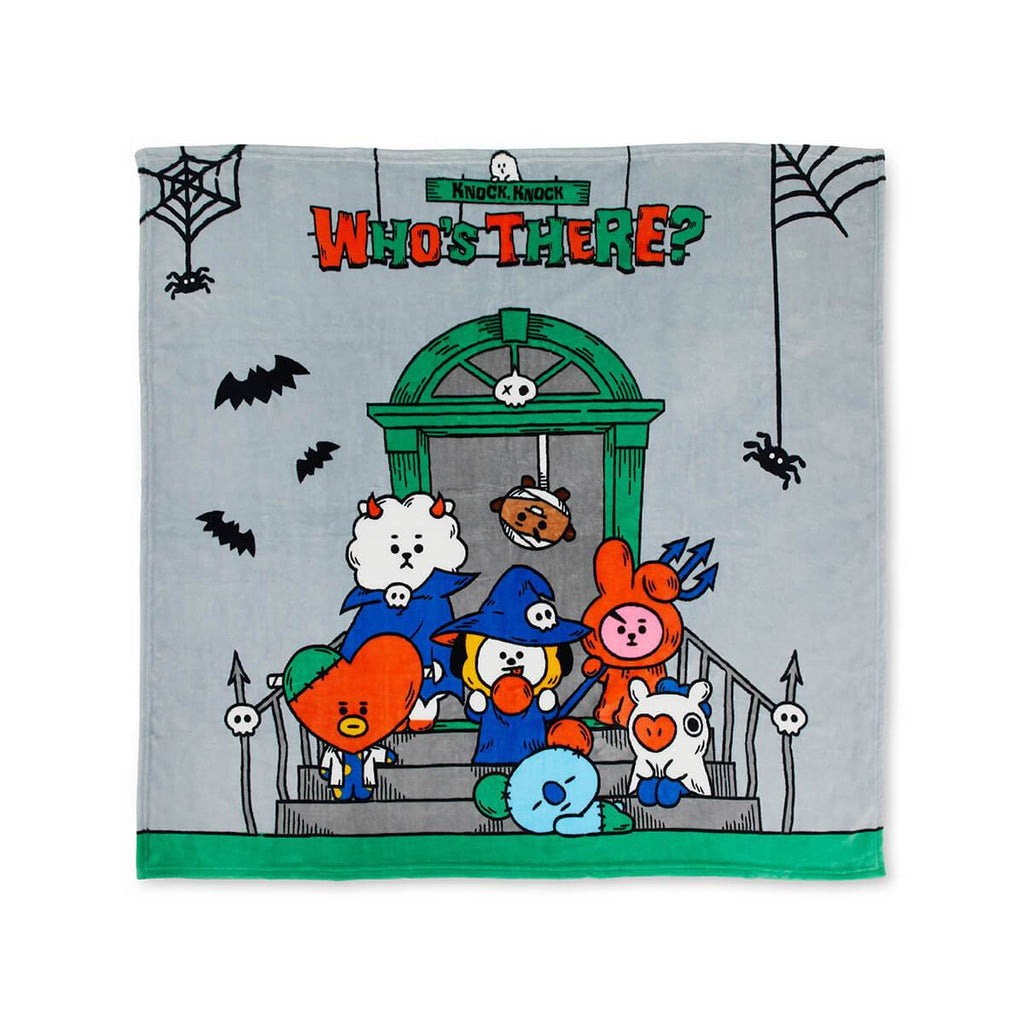 BT21 Characters Halloween Blanket