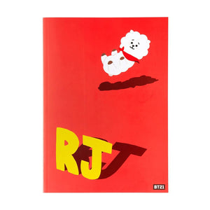 BT21 RJ B5 Ruled Writing Note Pads