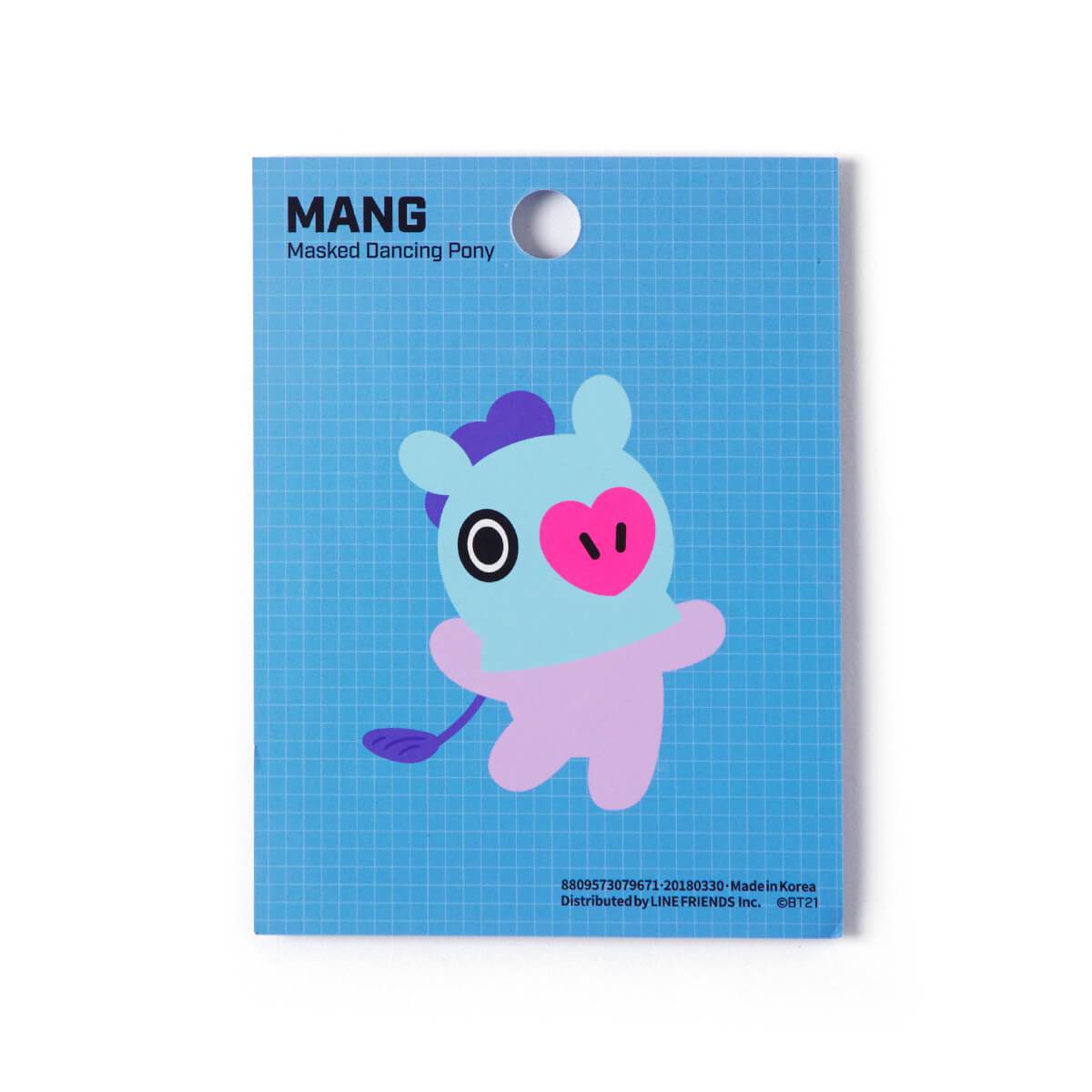 BT21 MANG Cute Sticky Notes