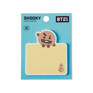 Shooky Note BT21 SHOOKY Cute Sticky Notes – HALLYUMODE