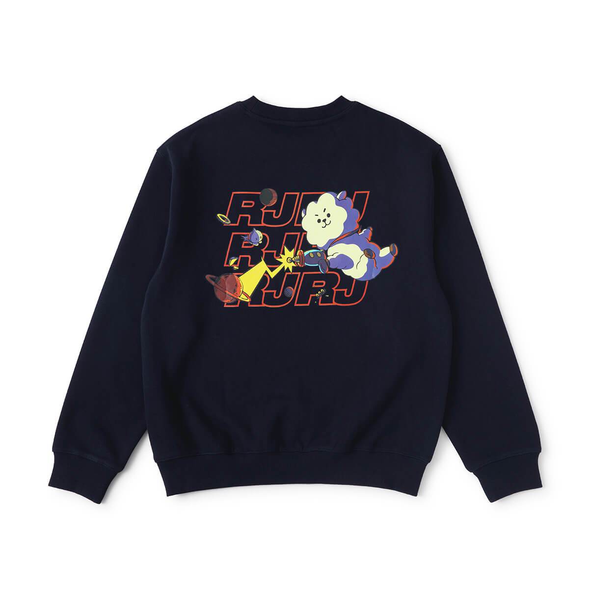 BT21 RJ Space Squad MTM Sweater Black