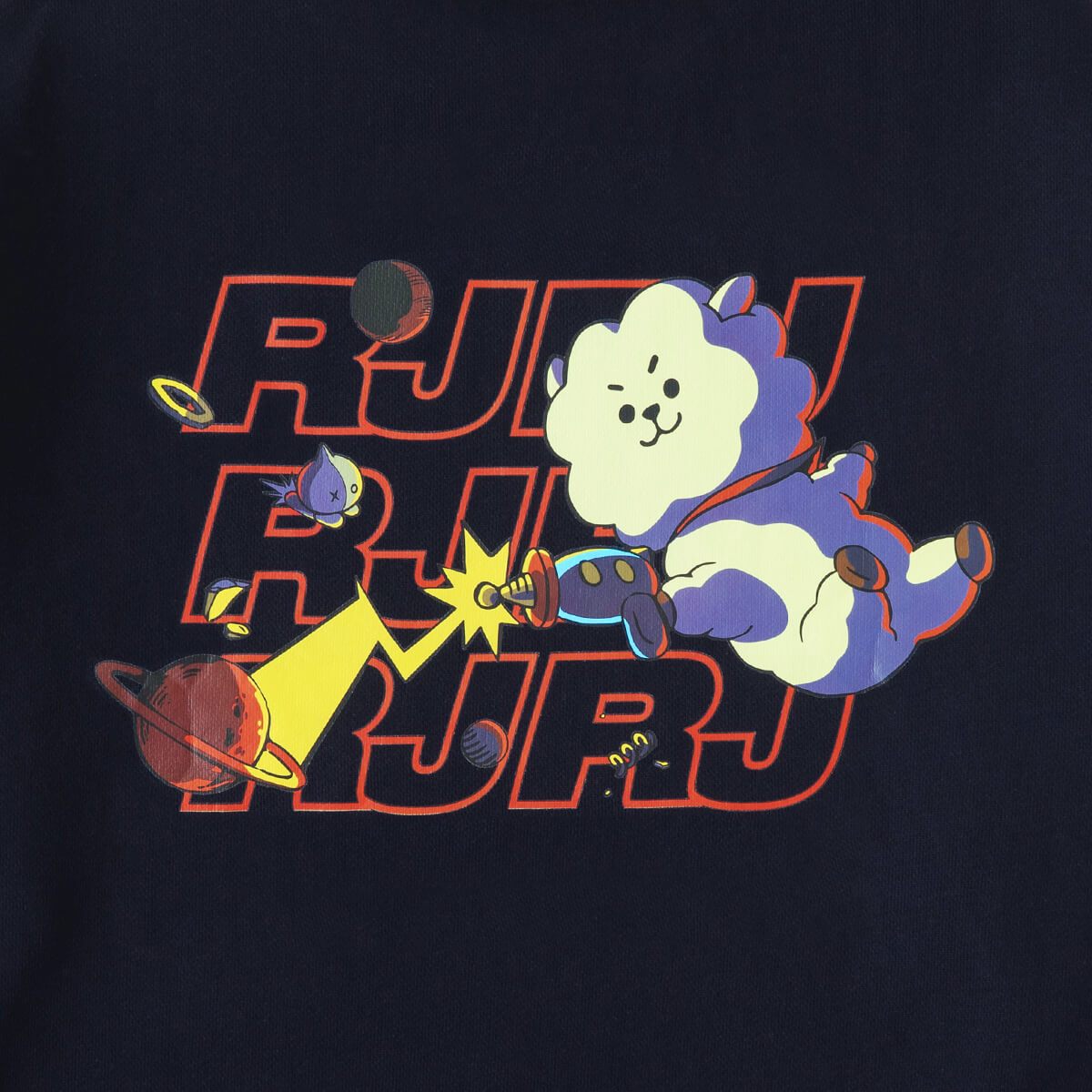 BT21 RJ Space Squad MTM Sweater Black