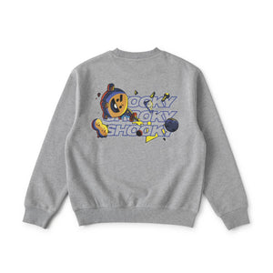 BT21 SHOOKY Space Squad MTM Sweater Gray