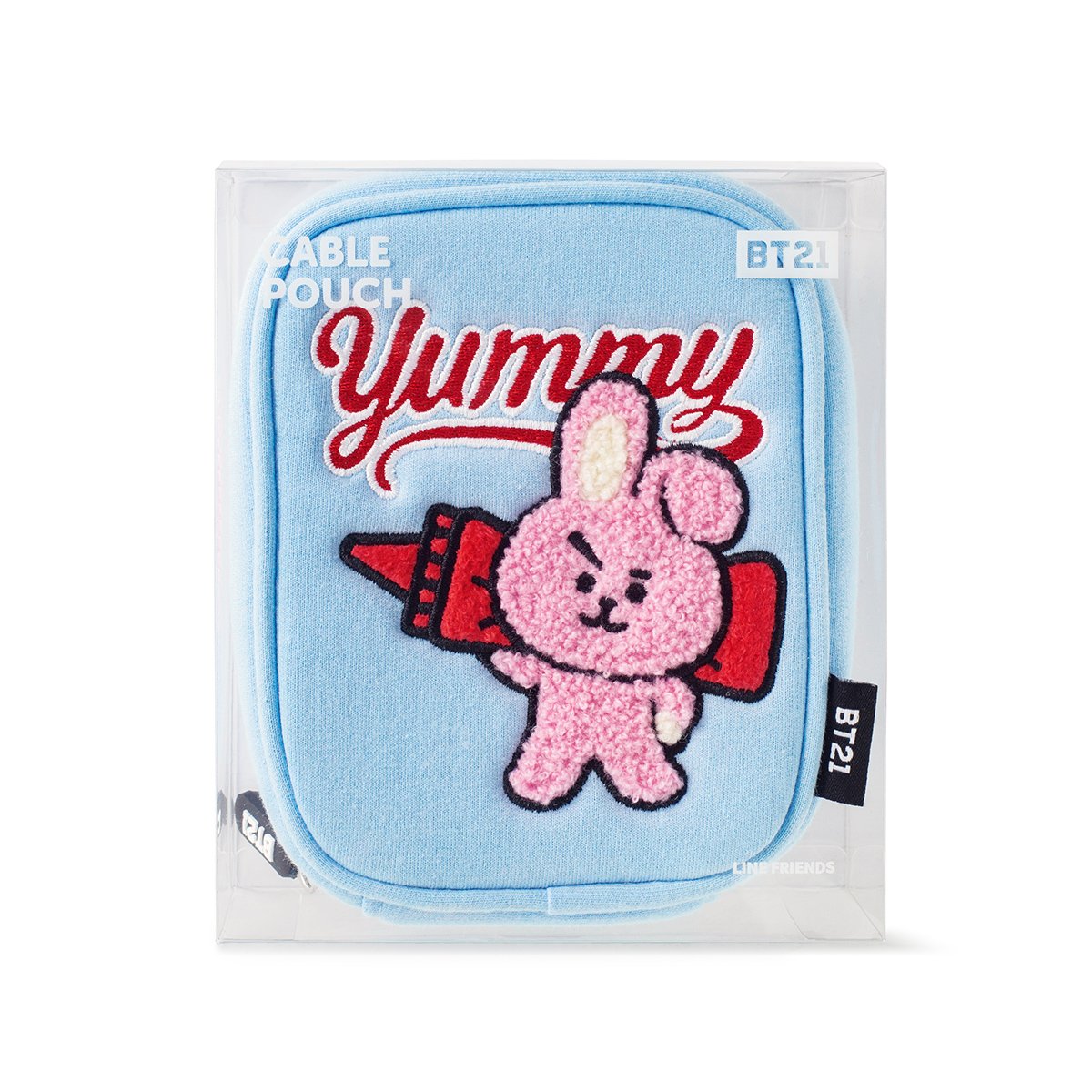 BT21 COOKY Bite Ppogeul Pouch