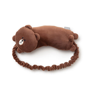 BROWN Doll Sleeping Masks