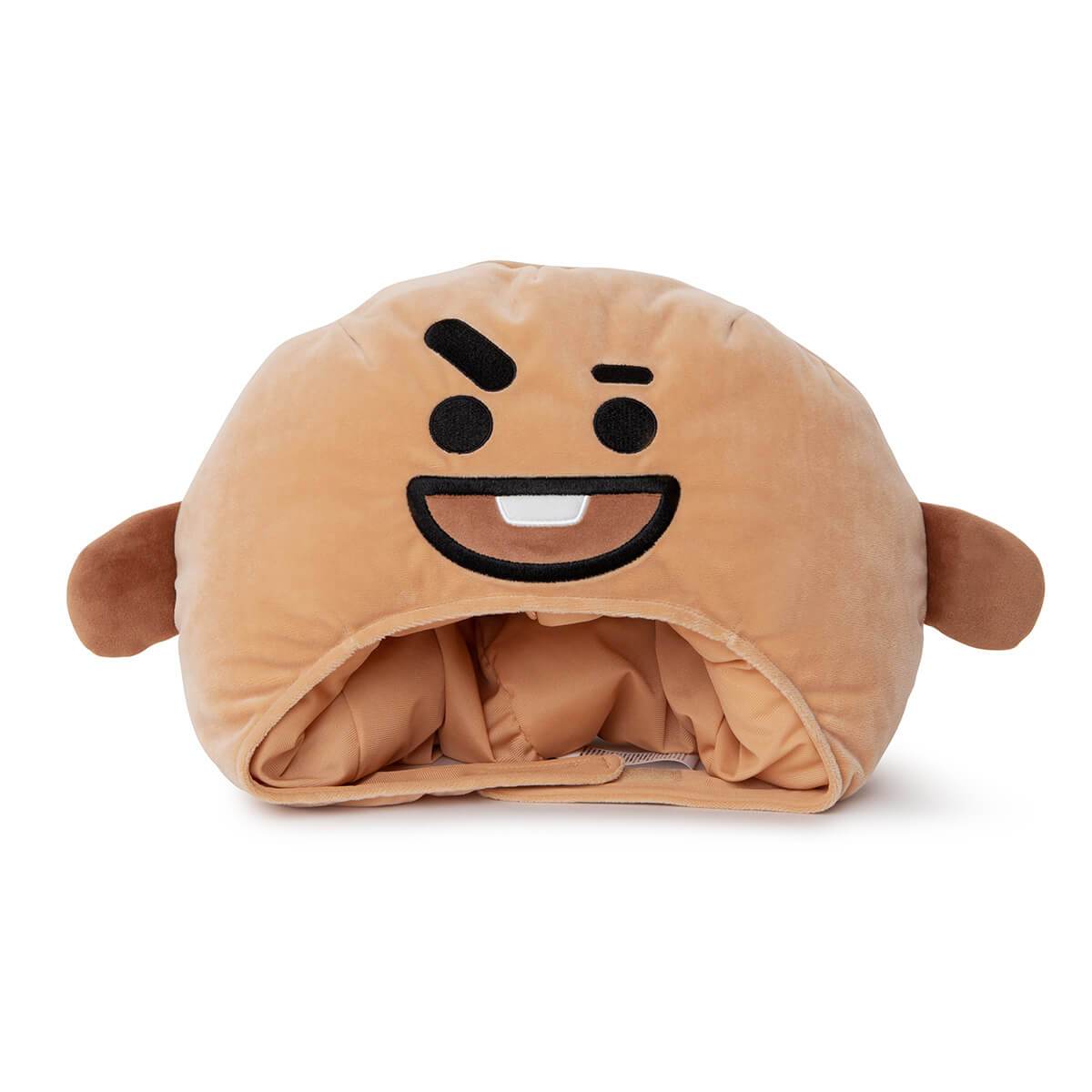 BT21 SHOOKY Plush Bighead Doll Hat