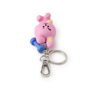 BT21 COOKY Mini Figure Keyring