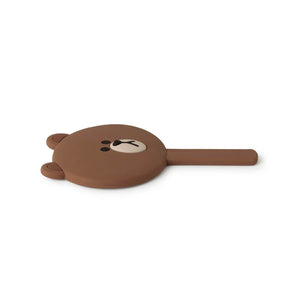 BROWN Silicone Hand Mirror