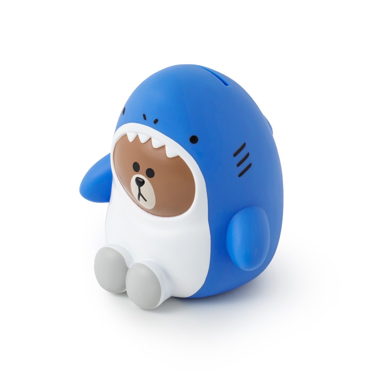 SHARK BROWN Coin Bank