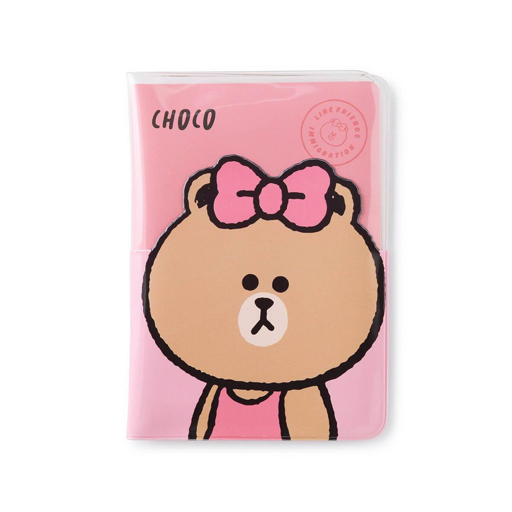 CHOCO Transparent Passport Case