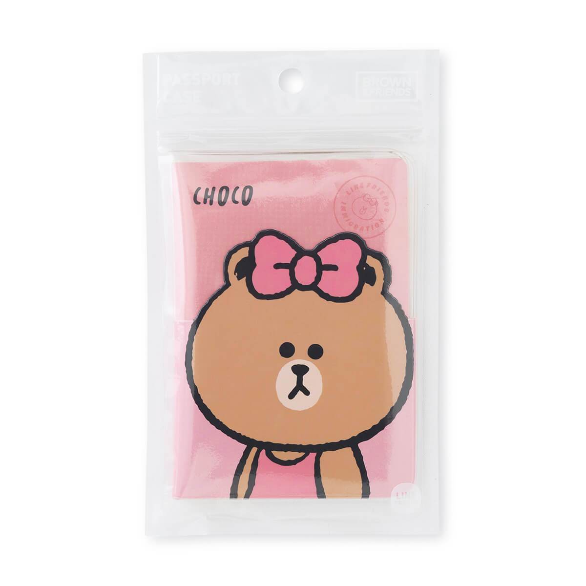 CHOCO Transparent Passport Case