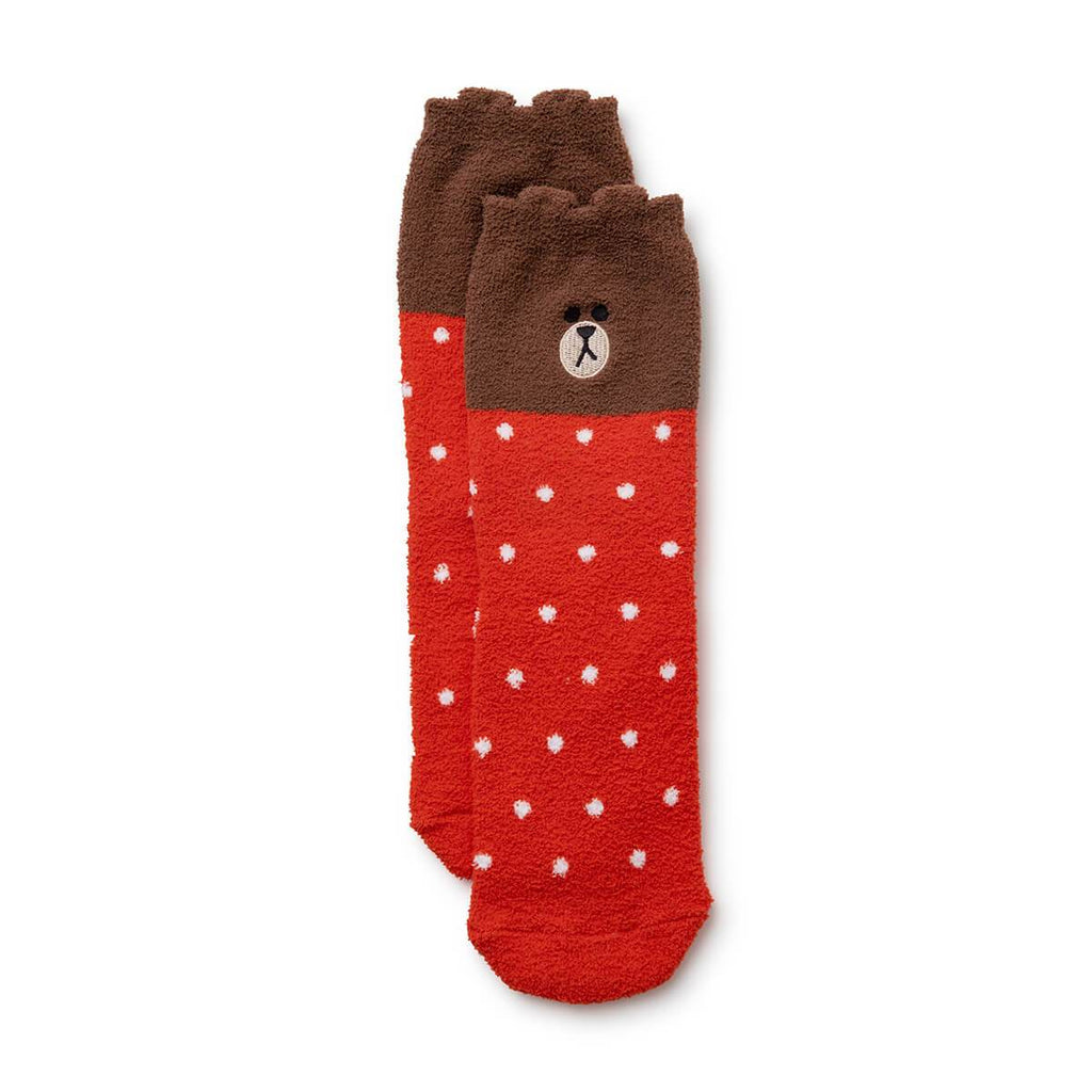 BROWN Adult Sleeping Socks