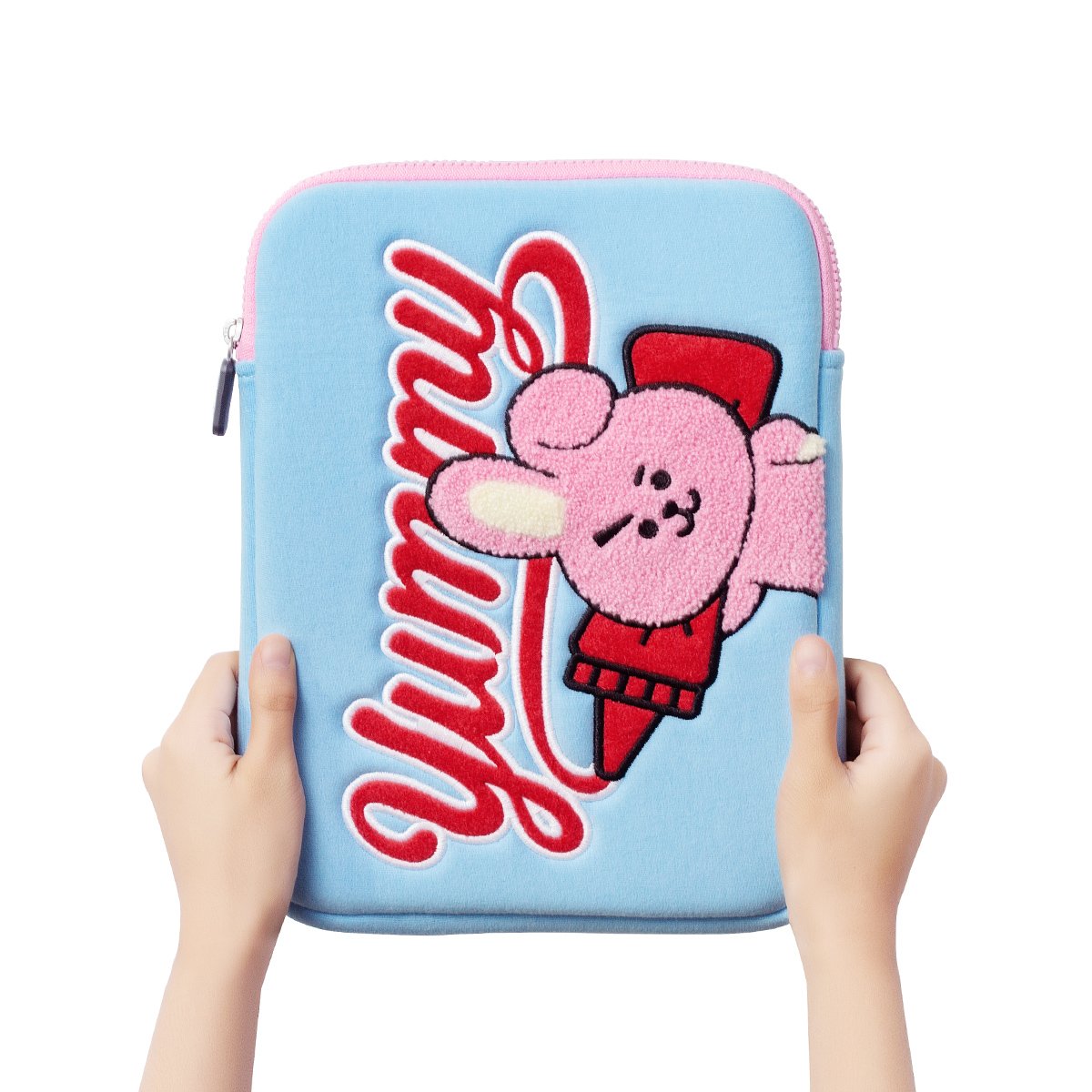 BT21 COOKY Bite Ppogeul Tablet Pouch 10"