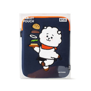 BT21 RJ Bite Ppogeul Tablet Pouch 10"