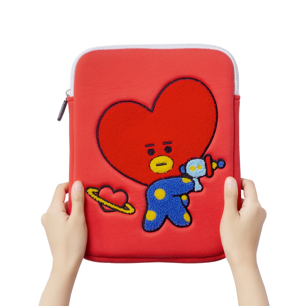 BT21 TATA Bite Ppogeul Tablet Pouch 10"