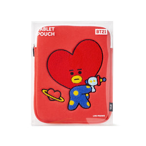 BT21 TATA Bite Ppogeul Tablet Pouch 10"