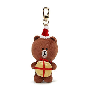 BROWN Keychain Winter Bag Charm