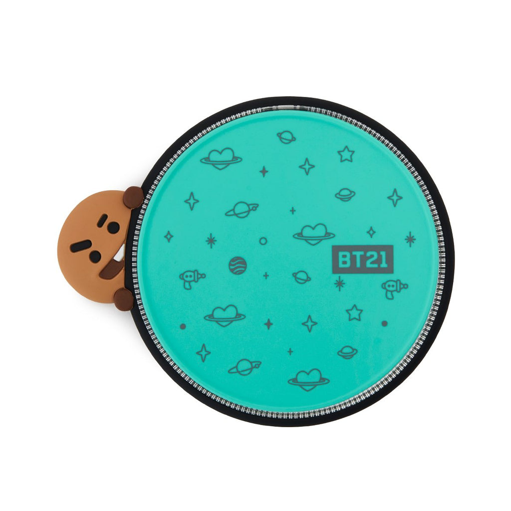 BT21 SHOOKY Wireless QI Phone Charger Pad