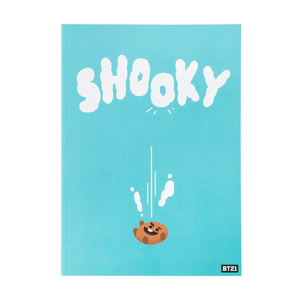 BT21 SHOOKY B5 Ruled Writing Note Pads
