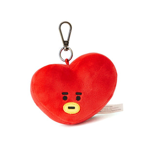 BT21 TATA Face Plush Keychain