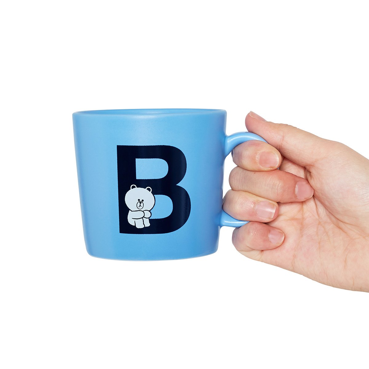 BROWN Helvetica Ceramic Mug