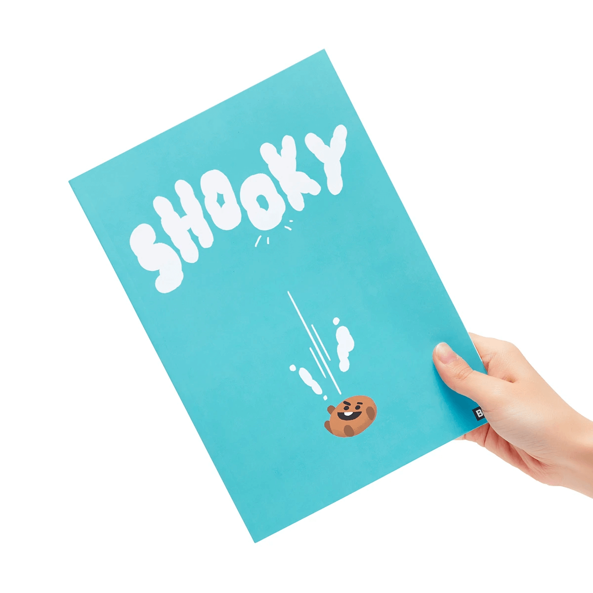 Shooky Note BT21 SHOOKY B5 Ruled Writing Note Pads – HALLYUMODE