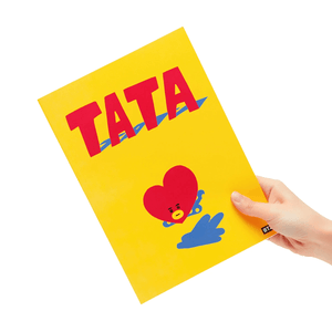 BT21 TATA B5 Ruled Writing Note Pads