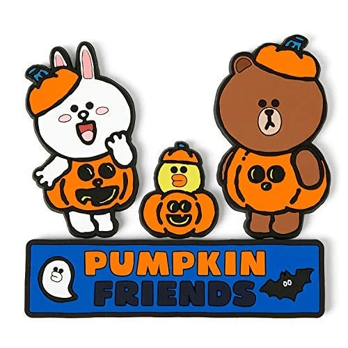 BROWN & FRIENDSHalloween Silicone Magnet