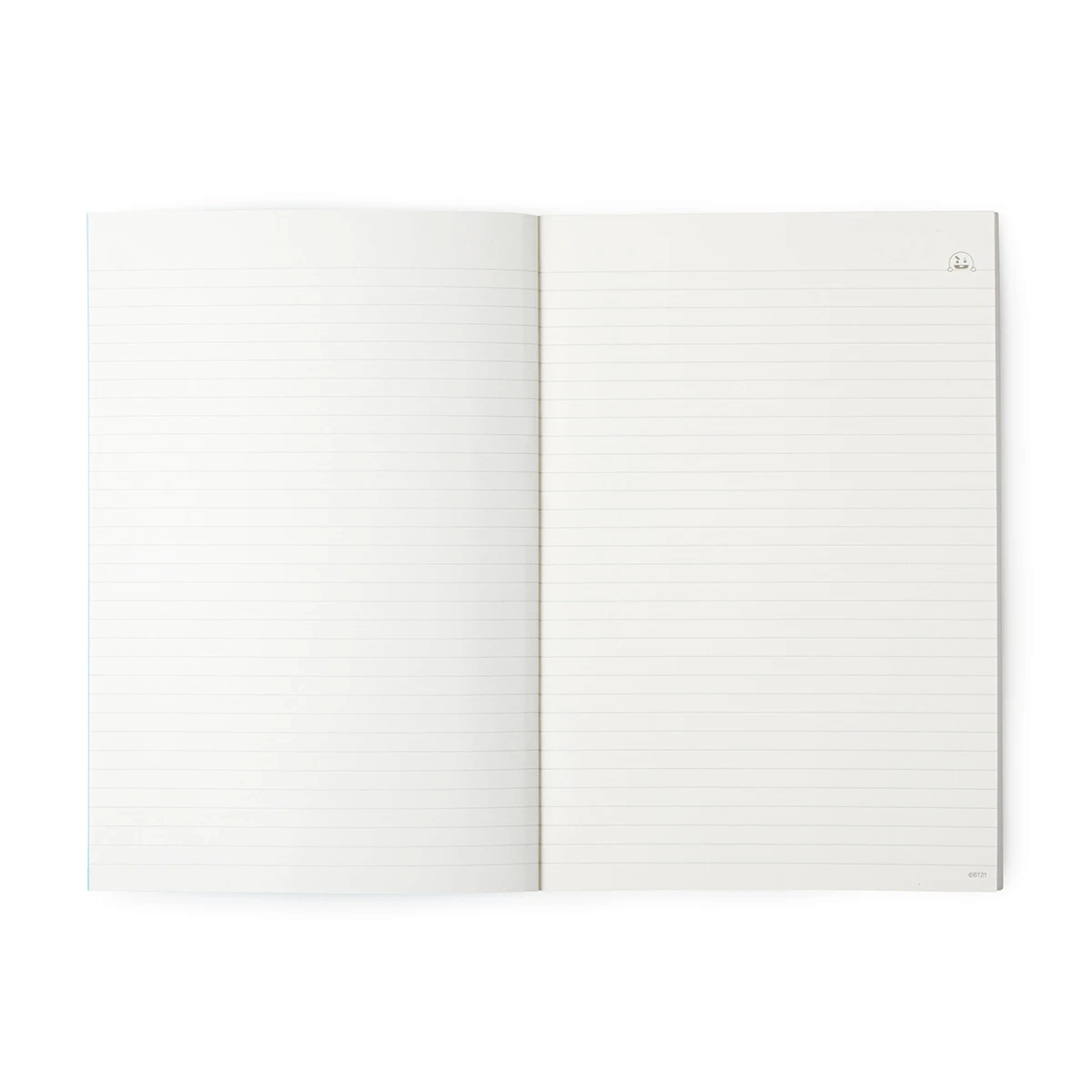 Shooky Note BT21 SHOOKY B5 Ruled Writing Note Pads – HALLYUMODE