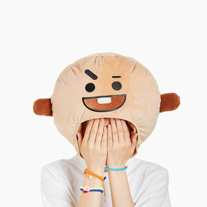 BT21 SHOOKY Plush Bighead Doll Hat