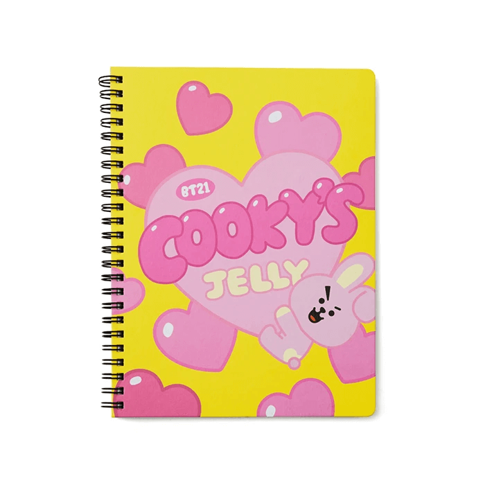 BT21 COOKY Sweet A5 Spring Notebook