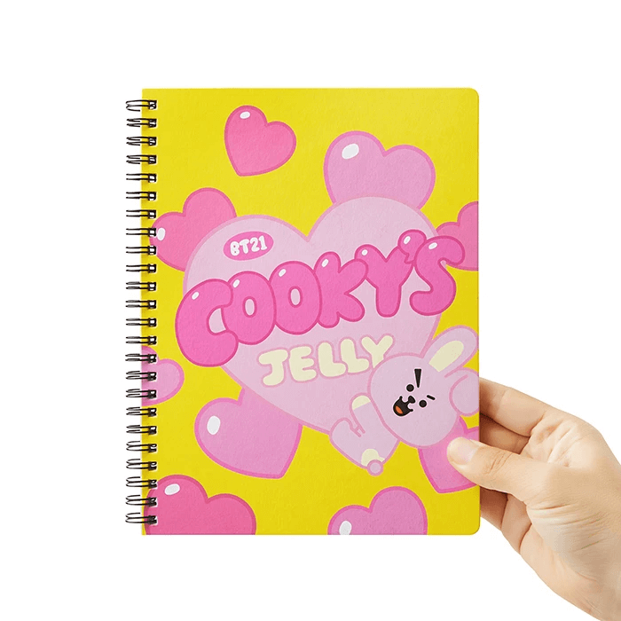 BT21 COOKY Sweet A5 Spring Notebook