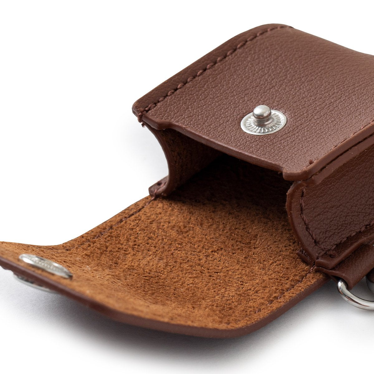 BROWN Faux Leather AirPods Case Cover
