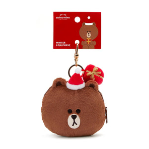 BROWN Winter Collection Coin Purse