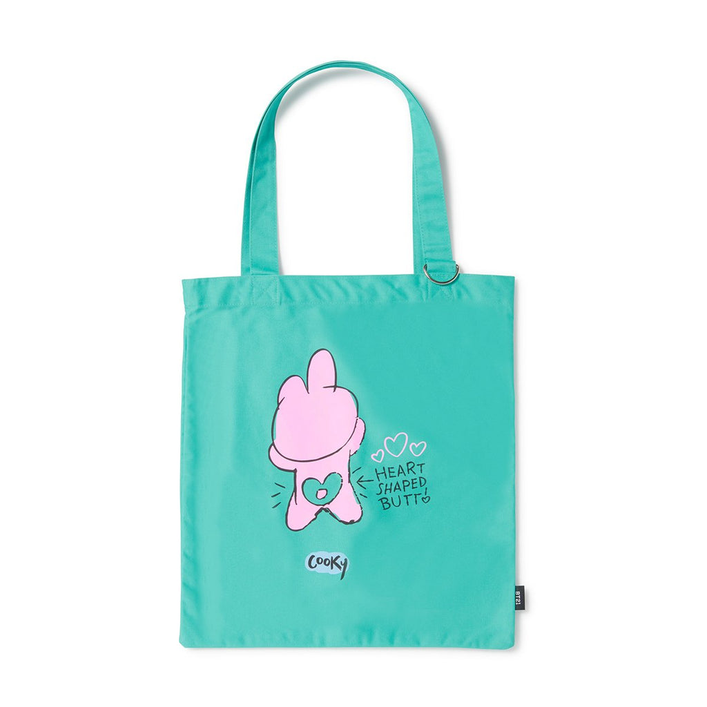 BT21 COOKY Doodling Drawing Tote Bag