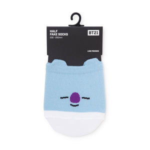 BT21 KOYA Toe Topper Socks 230mm - 250mm