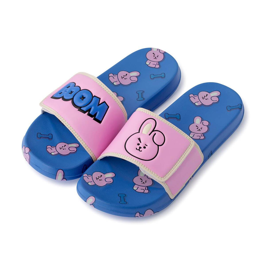 BT21 COOKY Velcro slippers