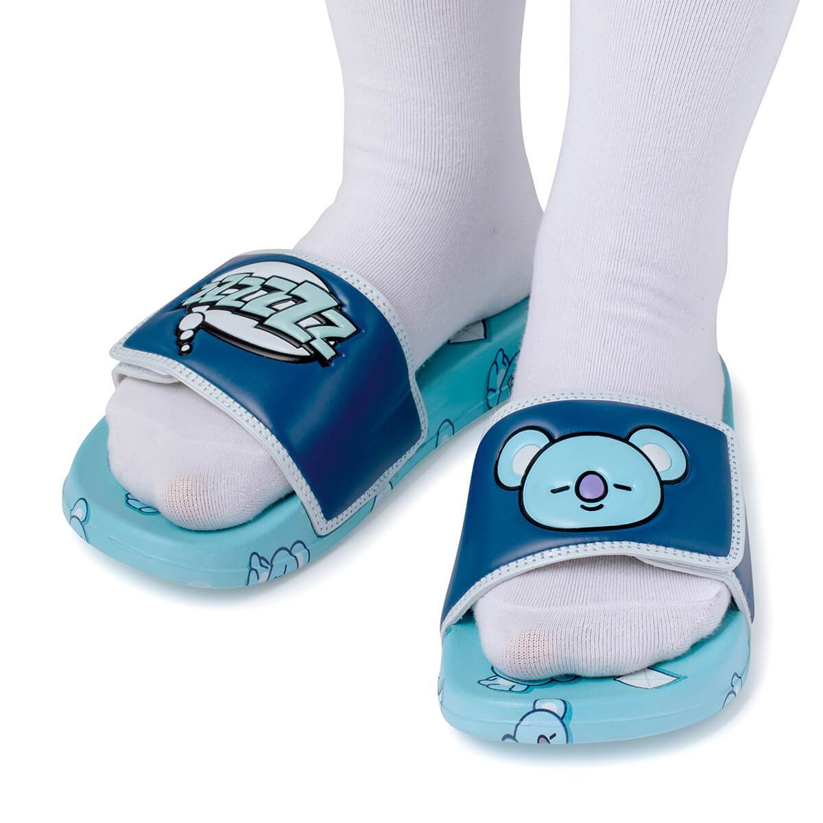 BT21 KOYA Velcro slippers