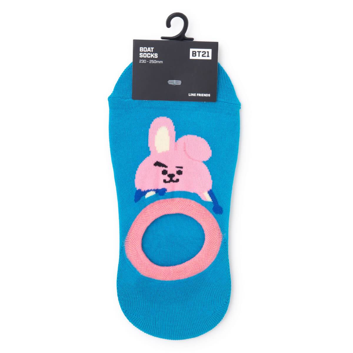 BT21 COOKY No Show Socks 230mm - 250mm