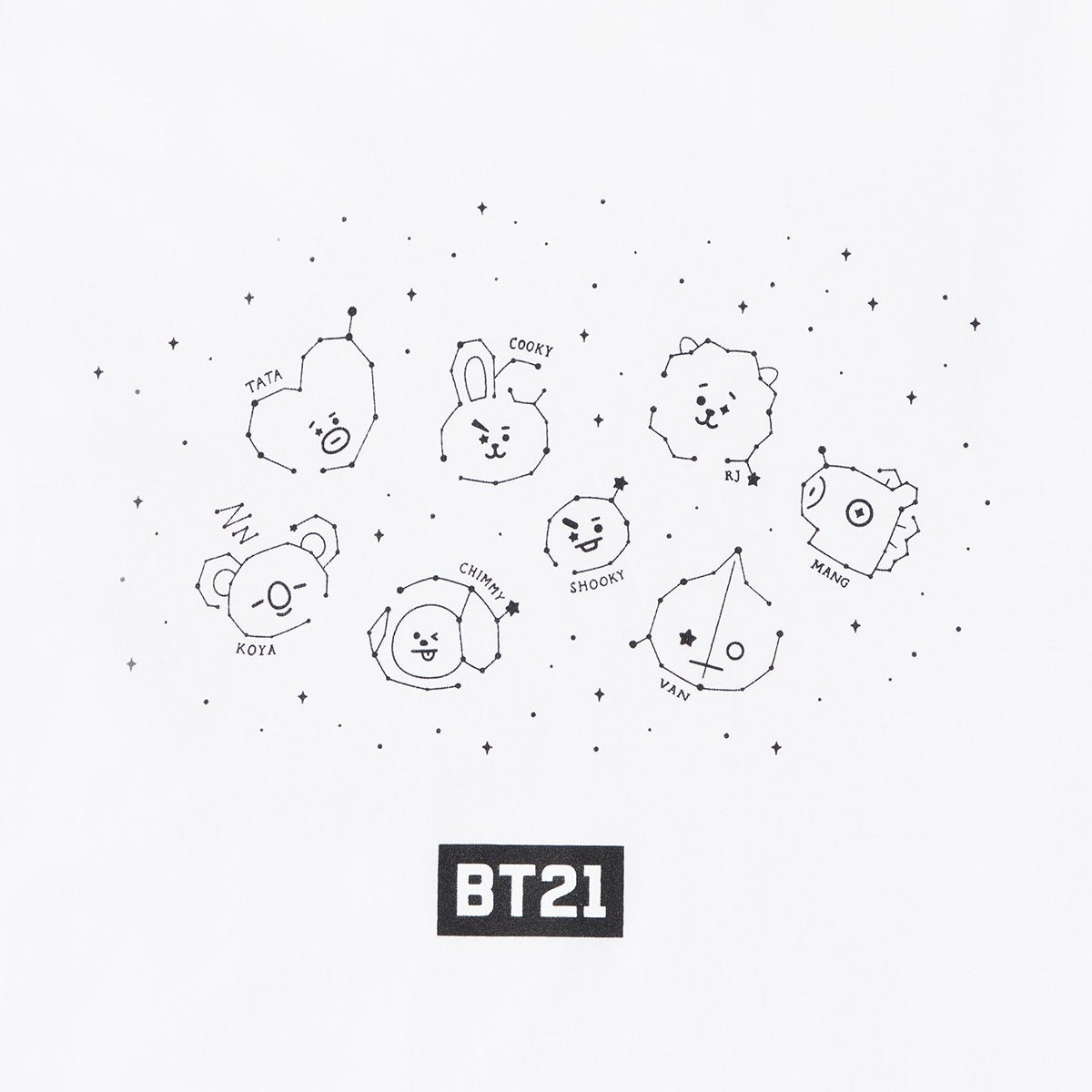 BT21 STARS ALIGN LSV WH