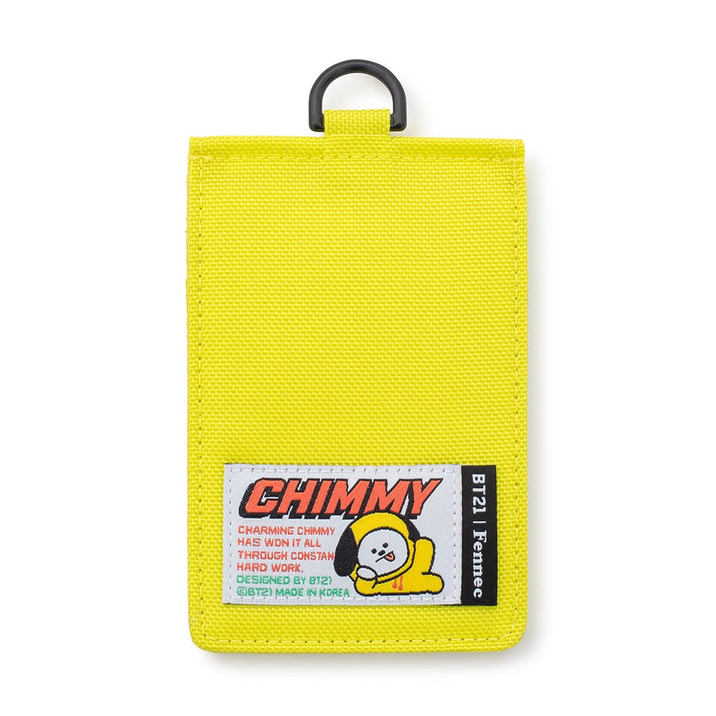 BT21 CHIMMY Fennec Neck Strap Card Holder
