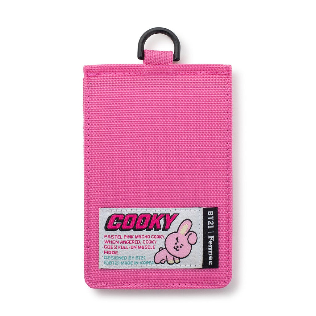 BT21 COOKY Fennec Neck Strap Card Holder