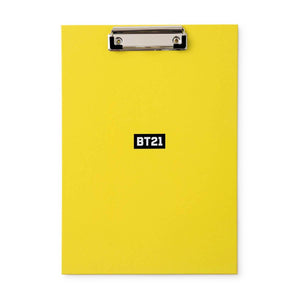 BT21 CHARACTERS BITE Clipboard Notepad Set YE
