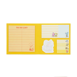 BT21 Hangout Sticky Memo Pad