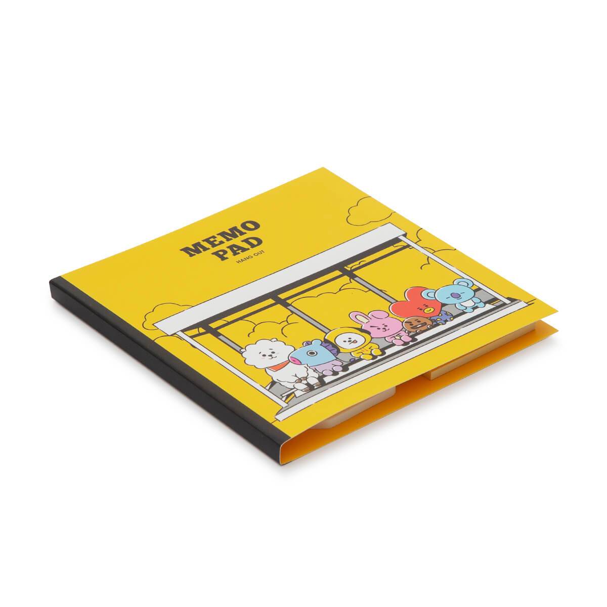 BT21 Hangout Sticky Memo Pad